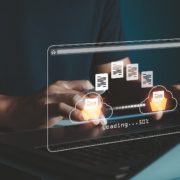 an image of a data migration taking place